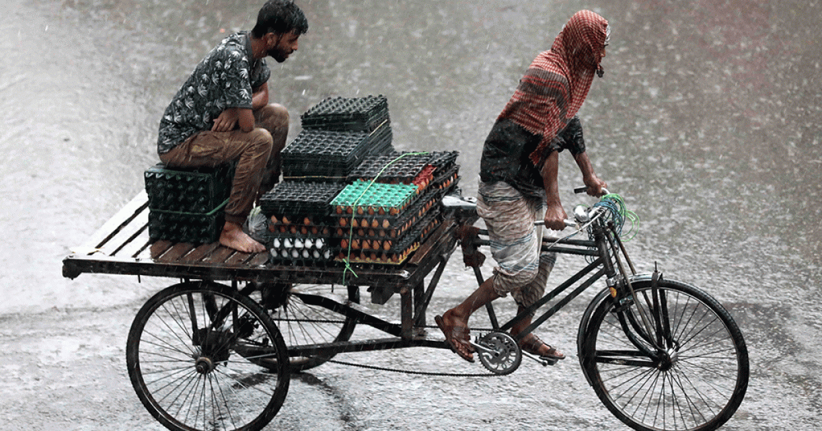 চার বিভাগে ভারি বৃষ্টির সম্ভাবনা