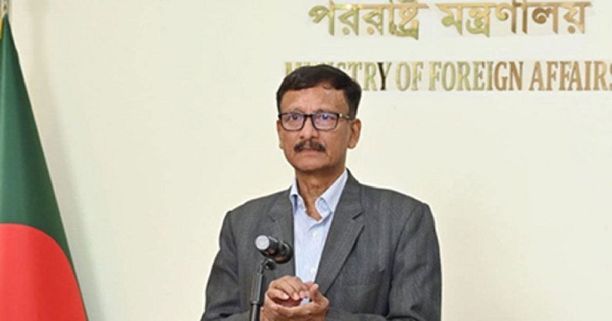 ভারতের পররাষ্ট্র সচিবের মন্তব্য সম্পূর্ণ অযৌক্তিক: পররাষ্ট্র উপদেষ্টা