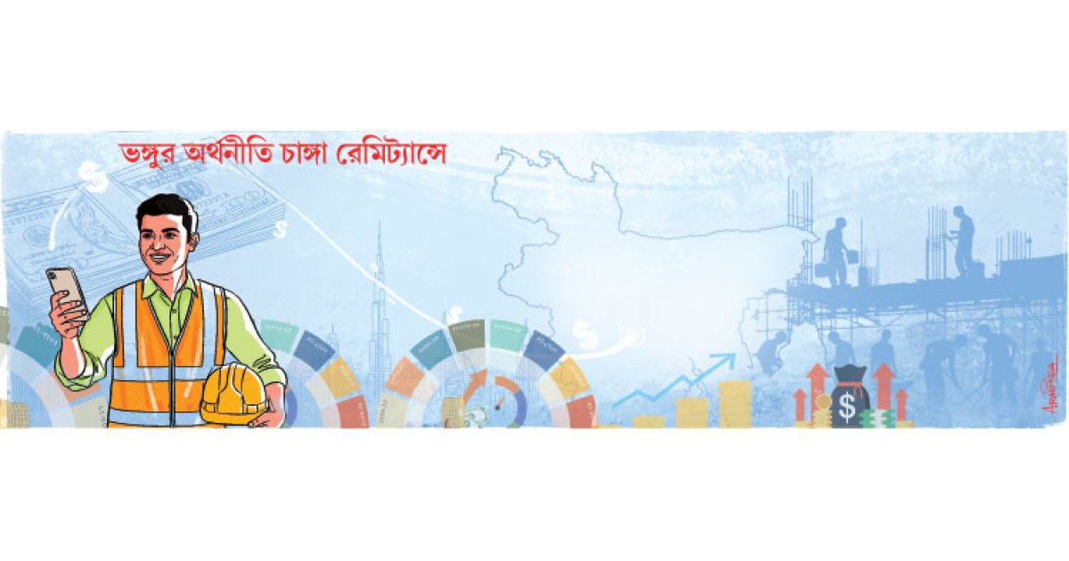 মুদ্রাপ্রবাহে শক্তি প্রবাসীরা