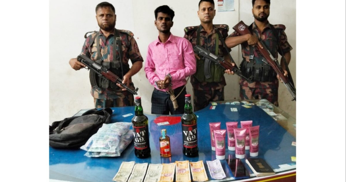 বেনাপোলে মাদকসহ ভারতীয় নাগরিক আটক
