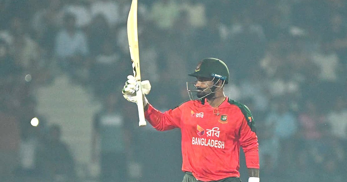 লিটন-সাইফের ব্যাটে সহজ জয় বাংলাদেশের