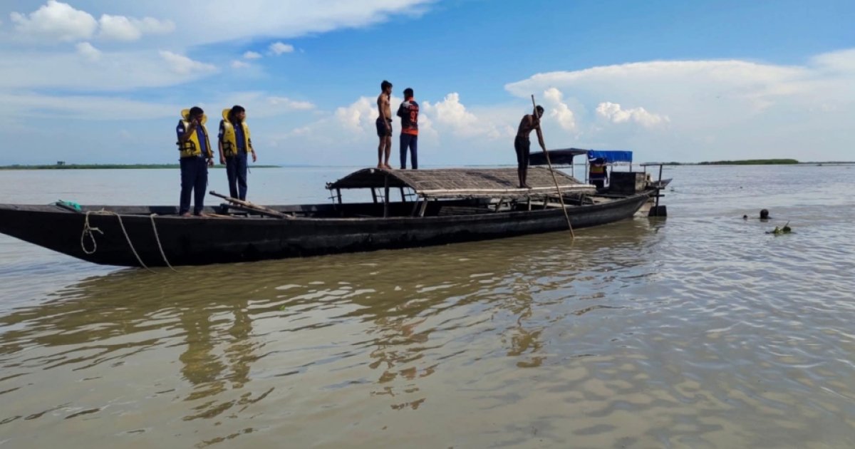 কুড়িগ্রামে ব্রহ্মপুত্র নদীতে মাছ ধরতে গিয়ে যুবকের মৃত্যু