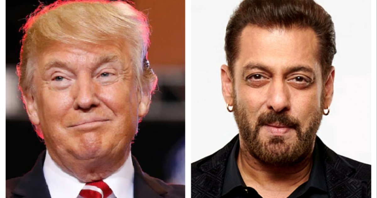 ট্রাম্পকে নিয়ে মশকরা সালমানের