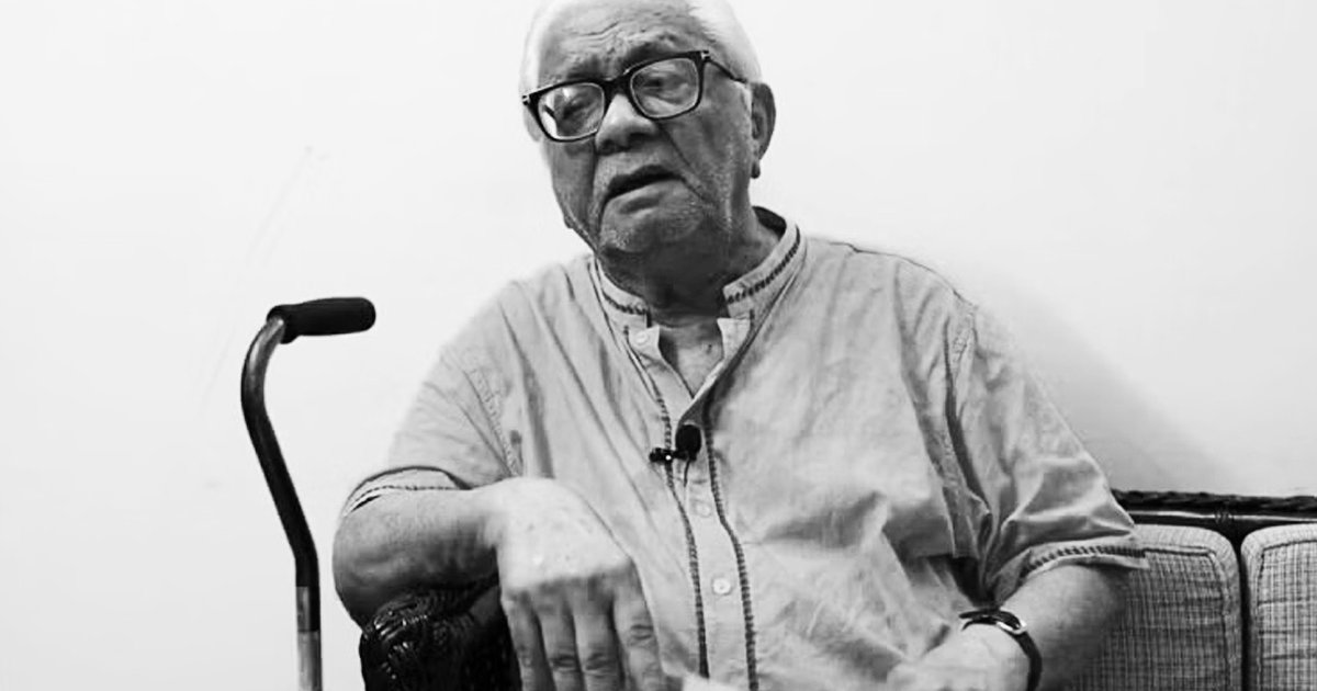কেন্দ্রীয় শহীদ মিনারে বদরুদ্দীন উমরের মরদেহ