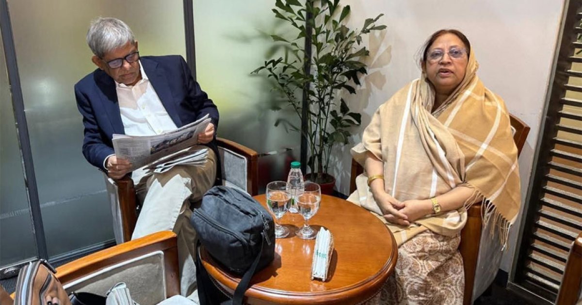 স্ত্রীকে নিয়ে সিঙ্গাপুর গেলেন মির্জা ফখরুল