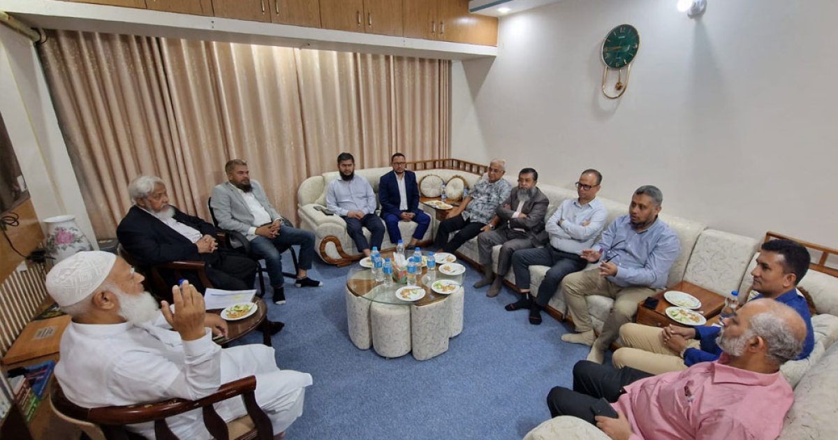 জামায়াত আমিরের সঙ্গে শিল্প মালিক প্রতিনিধিদের সৌজন্য সাক্ষাৎ