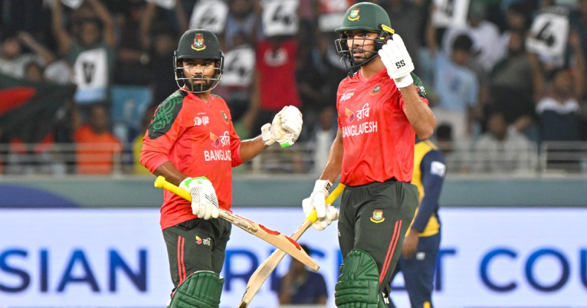 সাইফ-হৃদয়ের জোড়া ফিফটিতে শ্রীলঙ্কাকে ৪ উইকেটে হারালো বাংলাদেশ