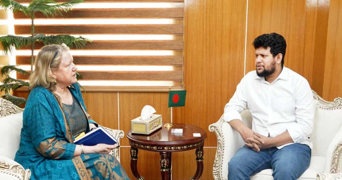 তথ্য ও সম্প্রচার উপদেষ্টার সঙ্গে ইউনেস্কোর বাংলাদেশ প্রতিনিধির সাক্ষাৎ