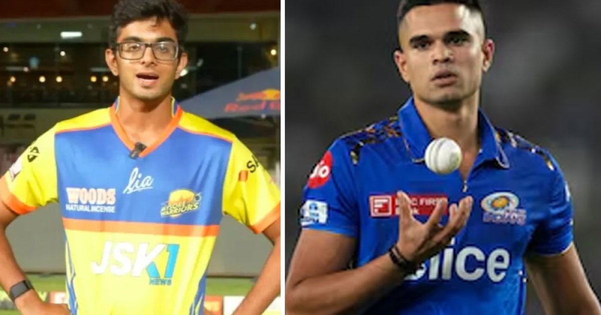 শচীনের ছেলে অর্জুনের বলে আউট দ্রাবিড়ের ছেলে সামিত