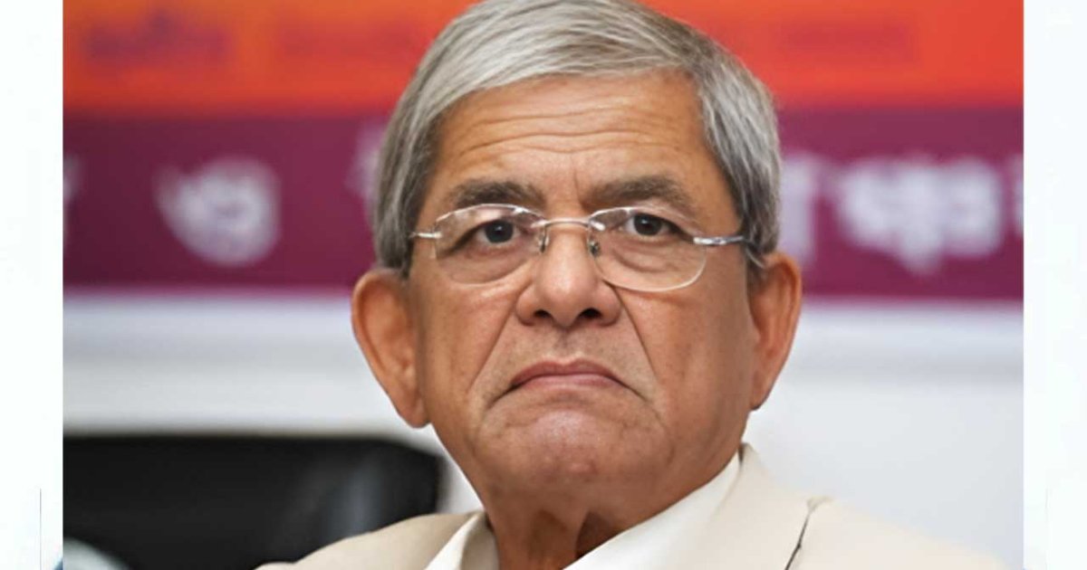 ‘এই সময়’ আমার সাক্ষাৎকার ভুলভাবে উপস্থাপন করেছে : মির্জা ফখরুল