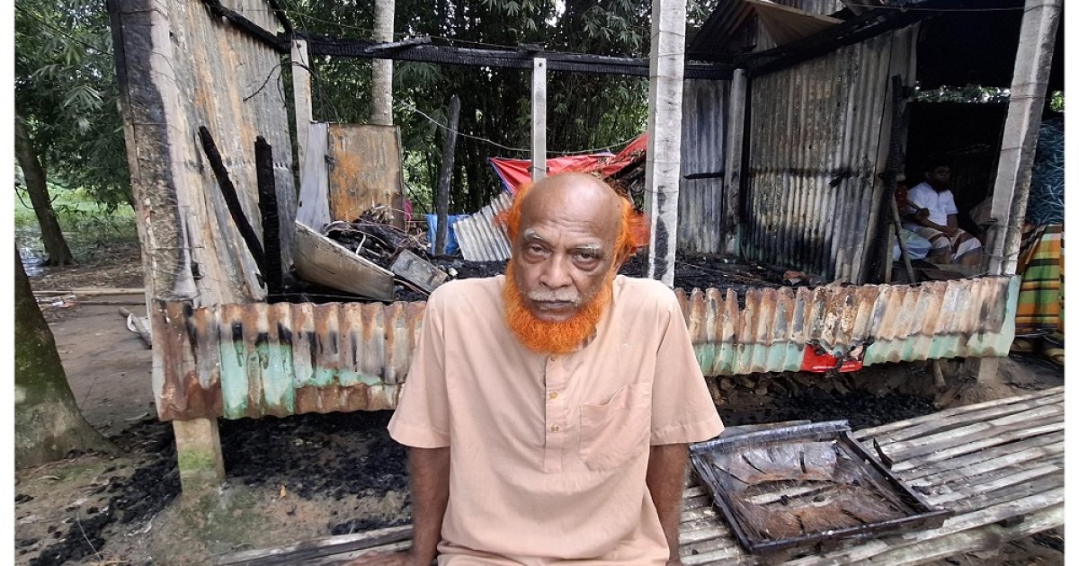 সখীপুরে দোকান পুড়ে ছাই
