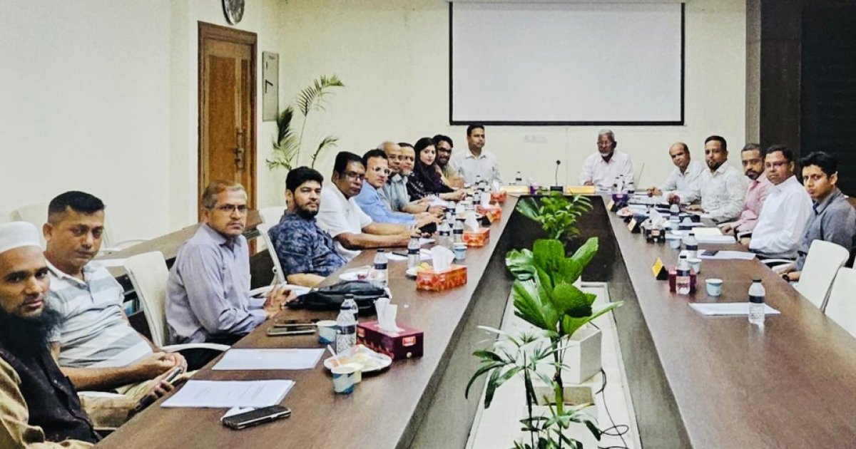 রিহ্যাবের পক্ষ থেকে প্রস্তাবনা প্রদান বিষয়ে পরামর্শ সভা অনুষ্ঠিত
