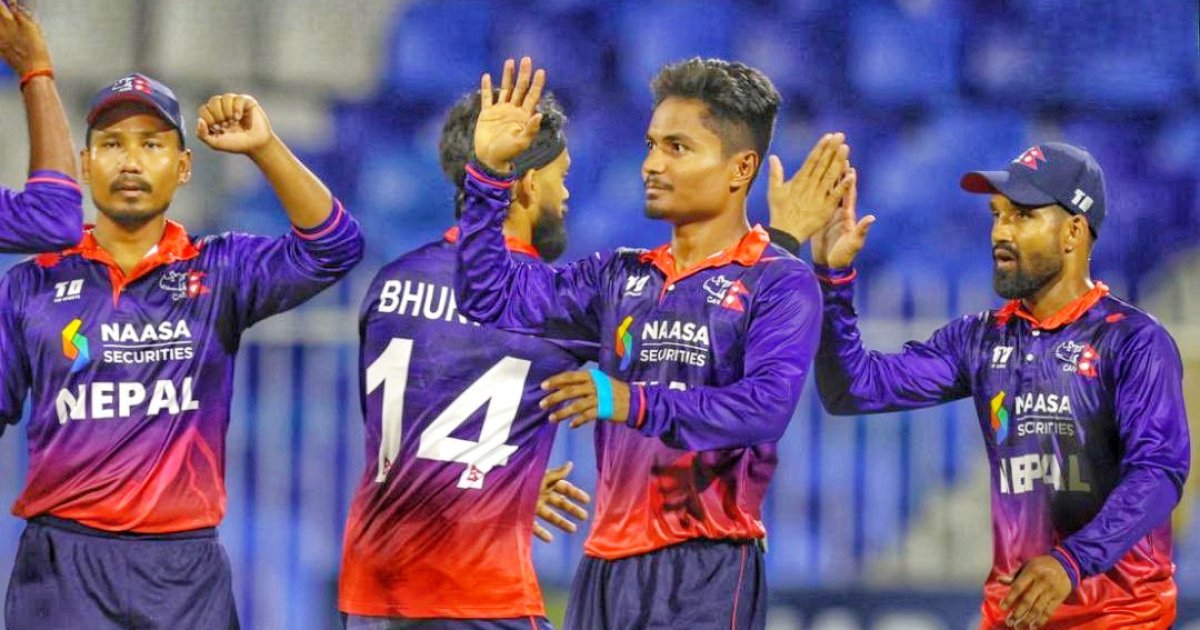 ওয়েস্ট ইন্ডিজের বিপক্ষে ঐতিহাসিক জয় নেপালের