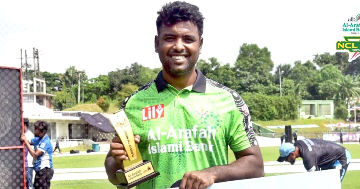 গত বিপিএলে আলোচিত বাবু ৫ উইকেট নিয়ে জেতালেন রংপুরকে
