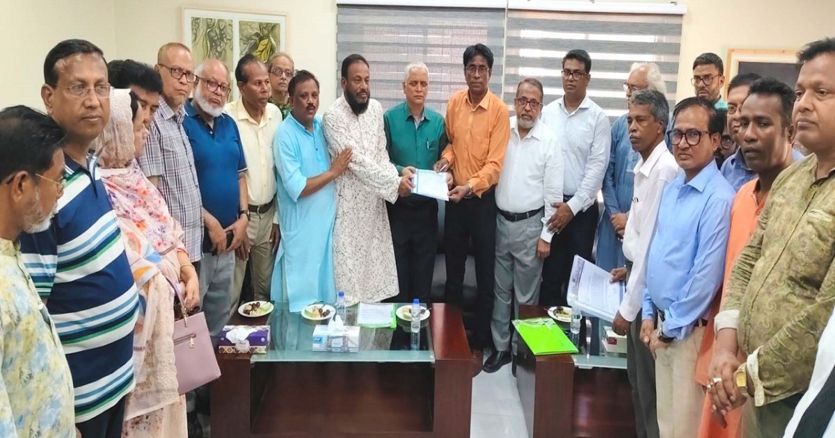 বীজ উৎপাদন খামার খুবির জন্য অধিগ্রহণের দাবিতে আন্দোলন