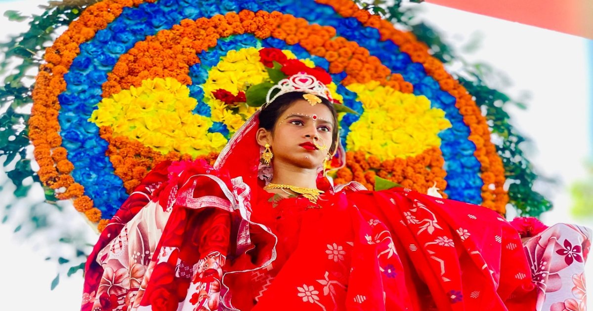 শ্রীমঙ্গলে কুমারী পূজা