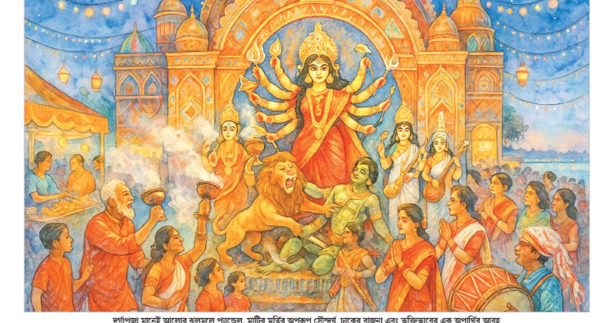 দুর্গাপূজা একটি ঐতিহাসিক ও পৌরাণিক যাত্রা