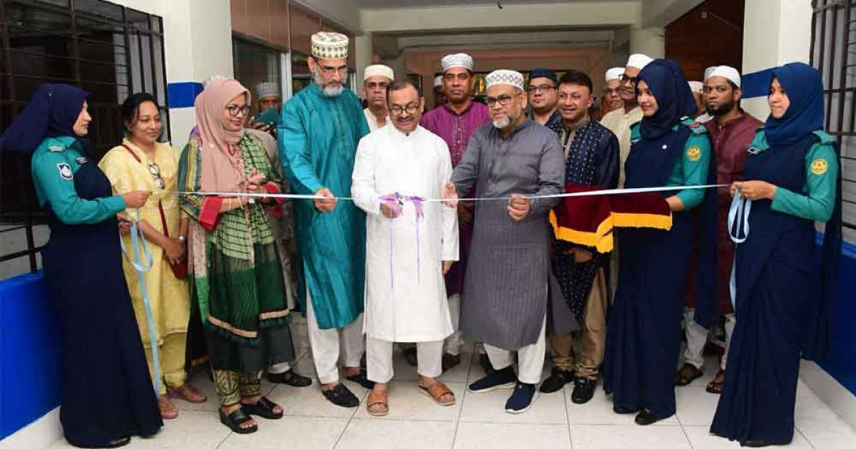 কেন্দ্রীয় পুলিশ হাসপাতালের বহির্বিভাগ উদ্বোধন করলেন ডিএমপি কমিশনার