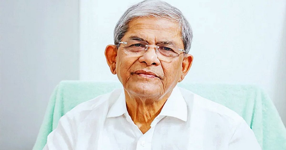 যুক্তরাষ্ট্র থেকে দেশে ফিরছেন মির্জা ফখরুল