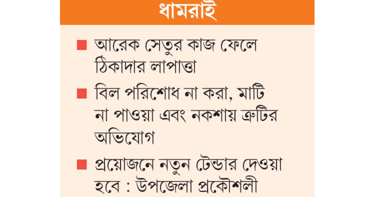৯ কোটির সেতুতে উঠতে লাগে মই