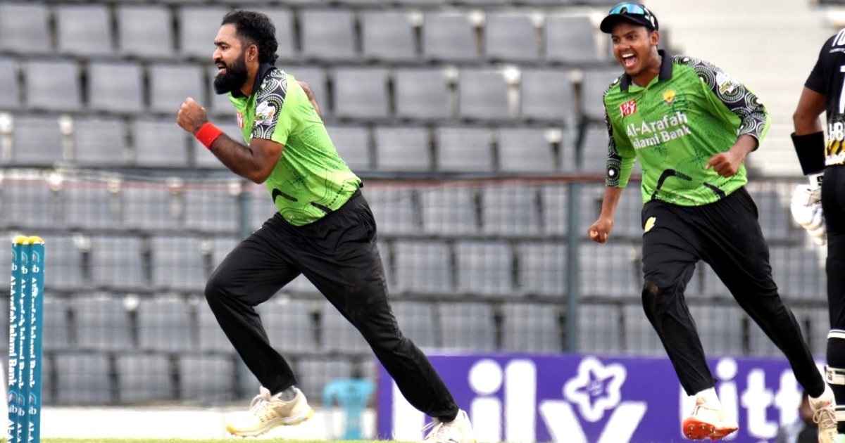 হাশিমের হ্যাটট্রিকের পরও হার রংপুরের