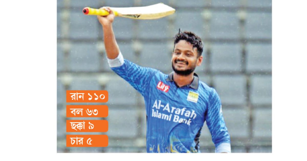 এবার জয়ের সেঞ্চুরি