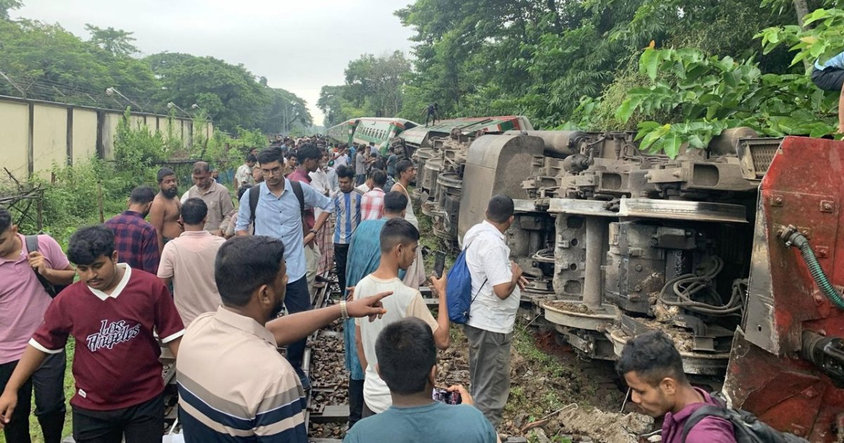 সিলেটের সঙ্গে সারা দেশের ট্রেন যোগাযোগ স্বাভাবিক