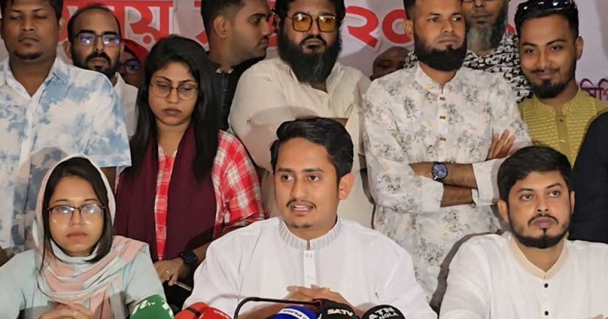 মৃত্যু ছাড়া কিছু উপদেষ্টার সেফ এক্সিট নেই: সারজিস আলম