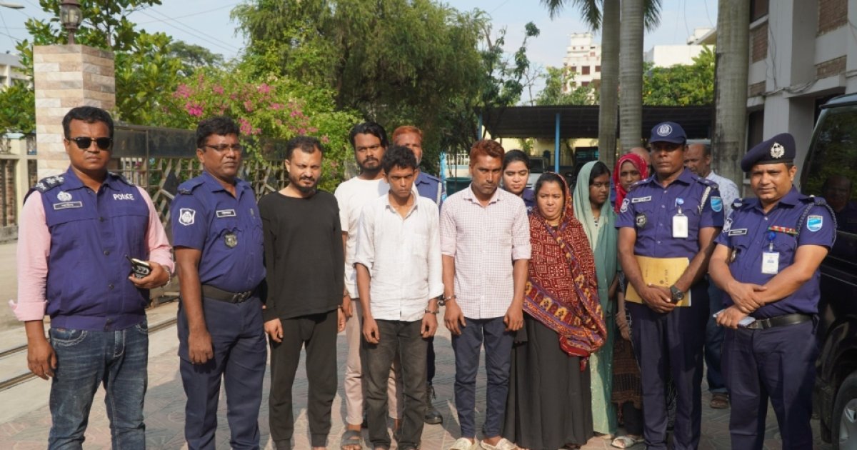 নারায়ণগঞ্জে ড্রামের ভেতর থেকে লাশ উদ্ধারের ঘটনায় ৭ জন রিমান্ডে