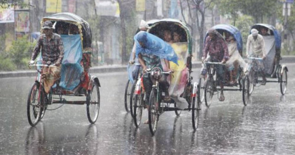 আজও বৃষ্টিতে ভিজবে ঢাকা