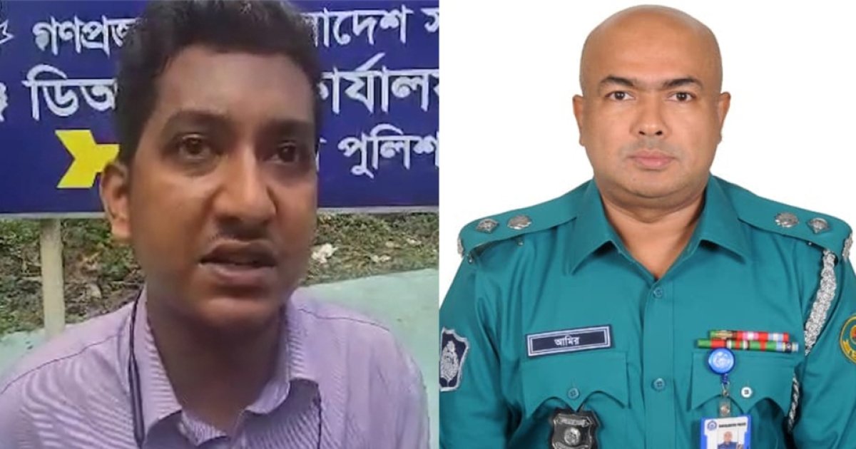 চট্টগ্রামে ২ সাংবাদিককে পুলিশ কর্মকর্তার মারধর