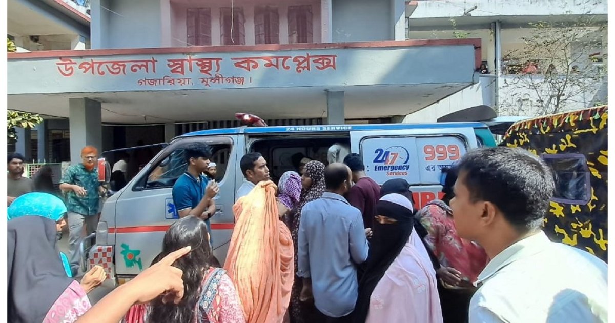 গজারিয়ায় অসুস্থ নাতনিকে দেখতে গিয়ে লাশ হলেন নানা-নানী
