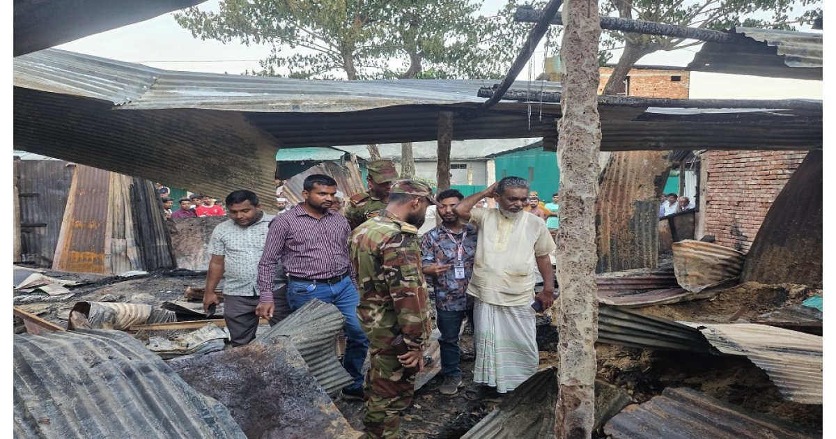 চন্দনাইশে পূর্ব শত্রুতার জেরে নৈশপ্রহরীকে দোকানে বেঁধে আগুন