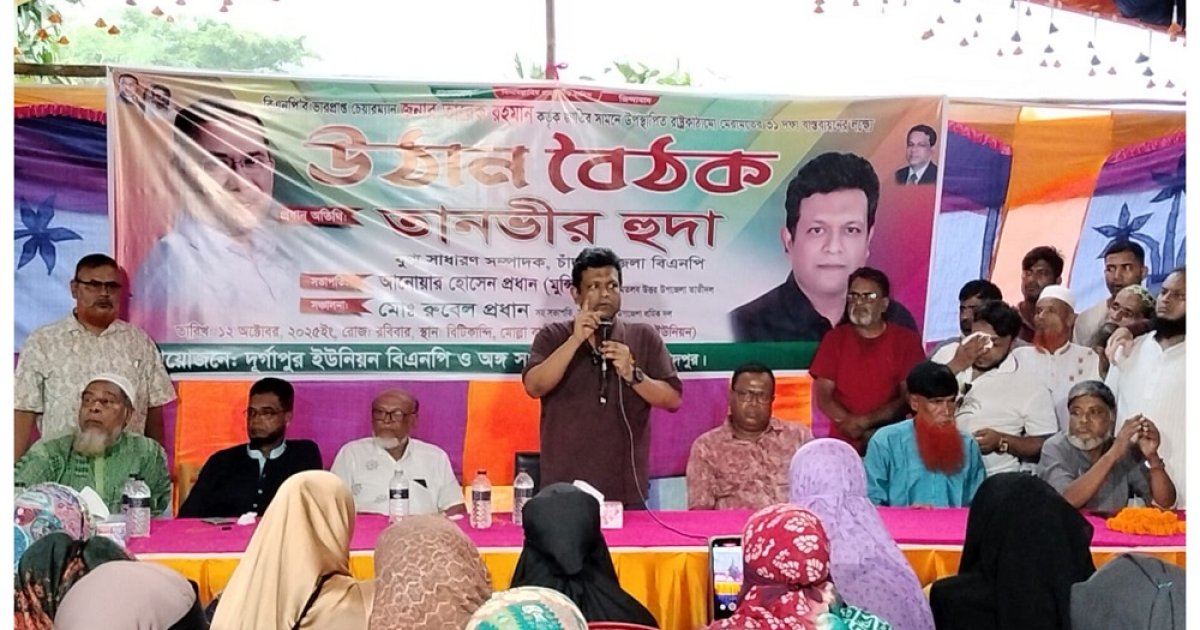 তারেক রহমানের ৩১ দফা বাস্তবায়নে নতুন রাষ্ট্র গঠন: তানভীর হুদা