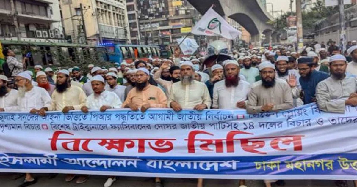 নভেম্বরে গণভোট চায় চরমোনাই পীরের ইসলামী আন্দোলন