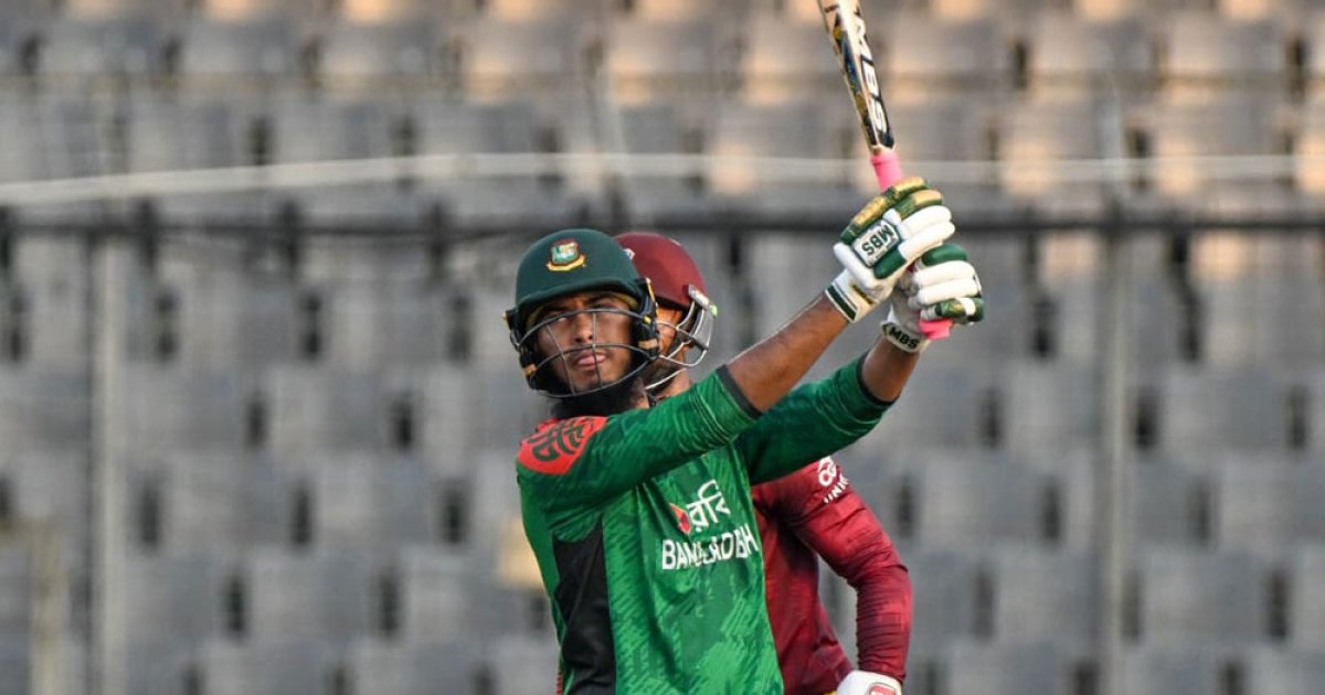 মিরপুরে রিশাদ ঝড়: অবশেষে ৫০ ওভার টিকল বাংলাদেশ