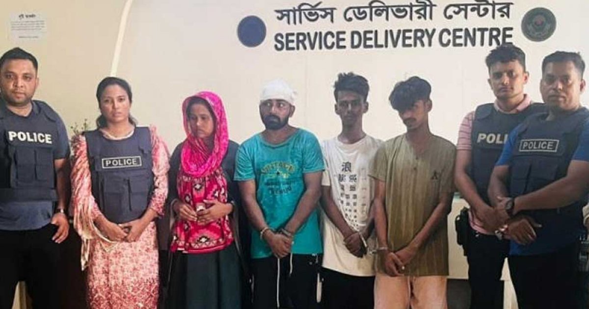পুলিশকে ছুরি মেরে পালানো ‘ছিনতাইকারীসহ’ গ্রেপ্তার ৭