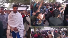 শাকিব খানকে দেখতে হাজির কয়েক গ্রামের মানুষ!