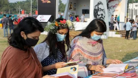 বইমেলা ঘিরে উৎসবের সুর