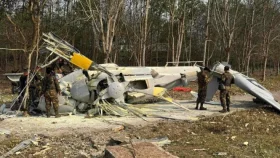 বিদ্রোহীদের গুলিতে জান্তার হেলিকপ্টার বিধ্বস্ত, নিহত ৫