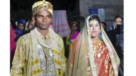 মাথা ঝাঁকিয়ে &lsquo;কবুল সম্মতি&rsquo; সখীপুরে ২ বাক প্রতিবন্ধীর বিয়ে
