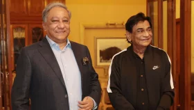 ফুটবল নিয়ে যে কথা হলো পাপন-সালাউদ্দিনের