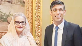 প্রধানমন্ত্রীকে ঋষি সুনাকের চিঠি