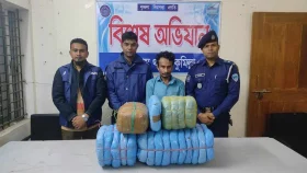 চৌদ্দগ্রামে ২৫ কেজি গাঁজাসহ একজন গ্রেপ্তার