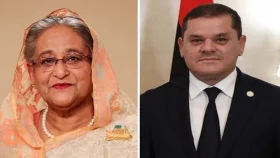 শেখ হাসিনাকে লিবিয়ার প্রধানমন্ত্রীর অভিনন্দন