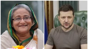 জার্মানি সফরে জেলেনস্কির সঙ্গে বৈঠক করবেন শেখ হাসিনা