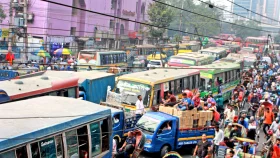 ঢাকায় ১৫ দিনের যানজটের শঙ্কা, রুট নির্দেশনায় বিজ্ঞপ্তি