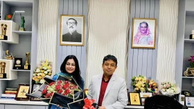 ডিবি কার্যালয়ে চিত্রনায়িকা নিপুণ&nbsp;