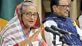 যে কারণে মিউনিখ সম্মেলনে টাঙ্গাইল শাড়ি পরেছিলেন প্রধানমন্ত্রী