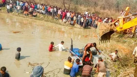 গঙ্গাস্নানে যাওয়ার পথে সড়ক দুর্ঘটনায় নিহত ২২ তীর্থযাত্রী